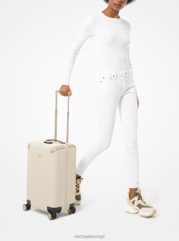 walizka z logo kobiety Michael Kors waniliowy/delikatny róż LHN661523 Akcesoria