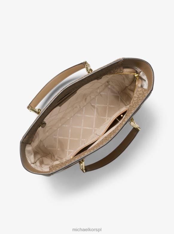 Duża torba z logo Blaire kobiety Michael Kors łuska LHN661168 Akcesoria