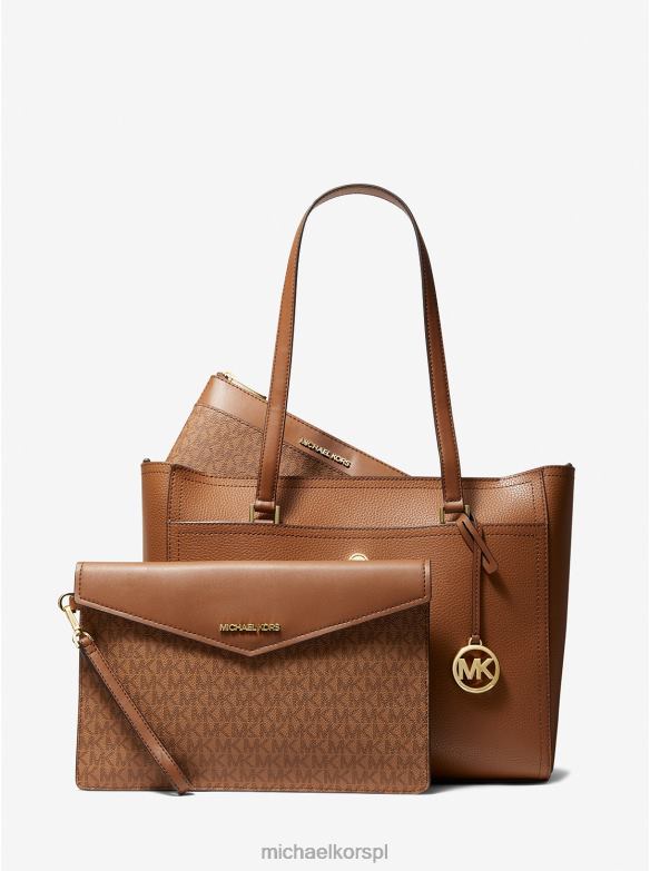 Maisie duża torebka 3 w 1 ze skóry żwirowej kobiety Michael Kors bagaż wielo LHN661113 Akcesoria