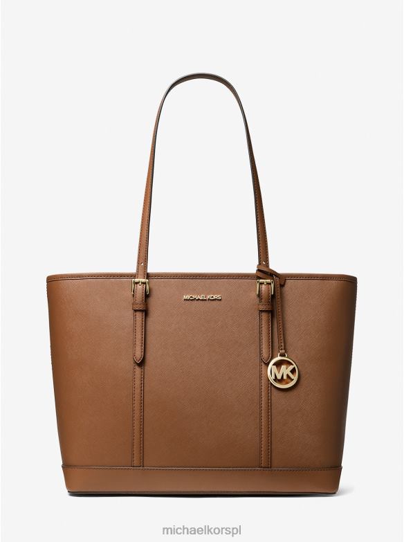 jet set travel, duża skóra saffiano kobiety Michael Kors bagaż LHN661096 Akcesoria