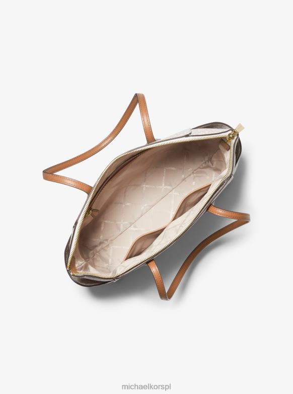 Średnia torba z logo Marilyn kobiety Michael Kors wanilia/żołądź LHN661043 Akcesoria