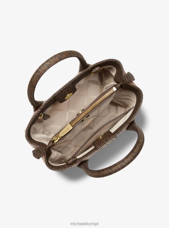 Austin średniej wielkości torebka listonoszka ze skóry żwirowej kobiety Michael Kors bagaż LHN661476 Akcesoria