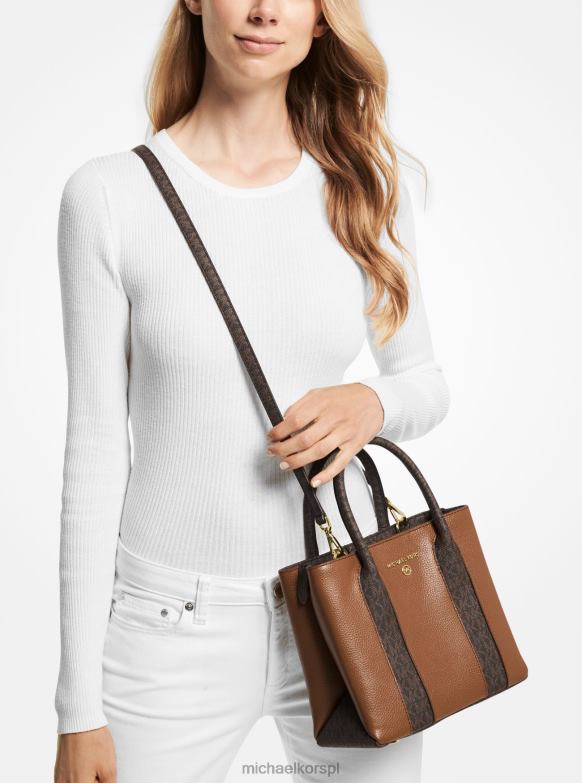 Austin średniej wielkości torebka listonoszka ze skóry żwirowej kobiety Michael Kors bagaż LHN661476 Akcesoria