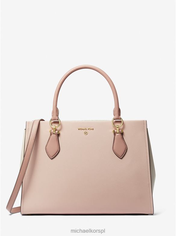 Marilyn duża torebka ze skóry saffiano w bloki kolorów kobiety Michael Kors sfp/ltcr/fwn LHN661392 Akcesoria