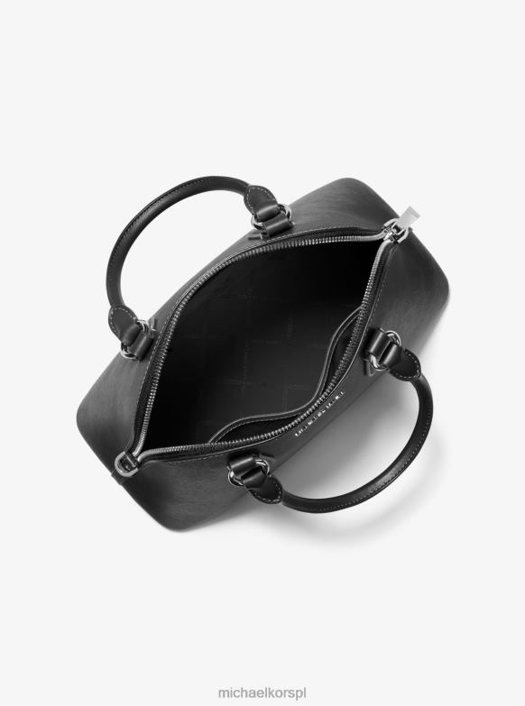 Veronica średnia torebka ze skóry saffiano kobiety Michael Kors czarny LHN661437 Akcesoria