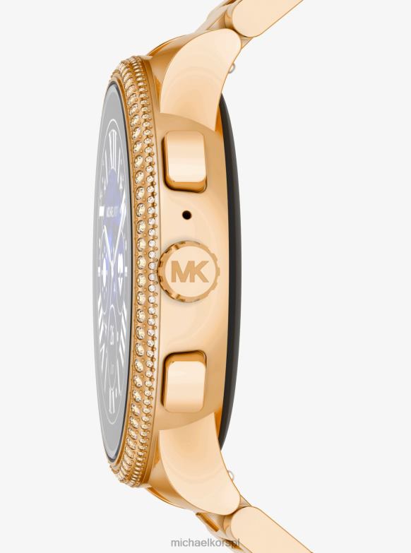 Smartwatch Gen 6 Camille Pave w kolorze złotym kobiety Michael Kors dwutonowy LHN662348 Akcesoria