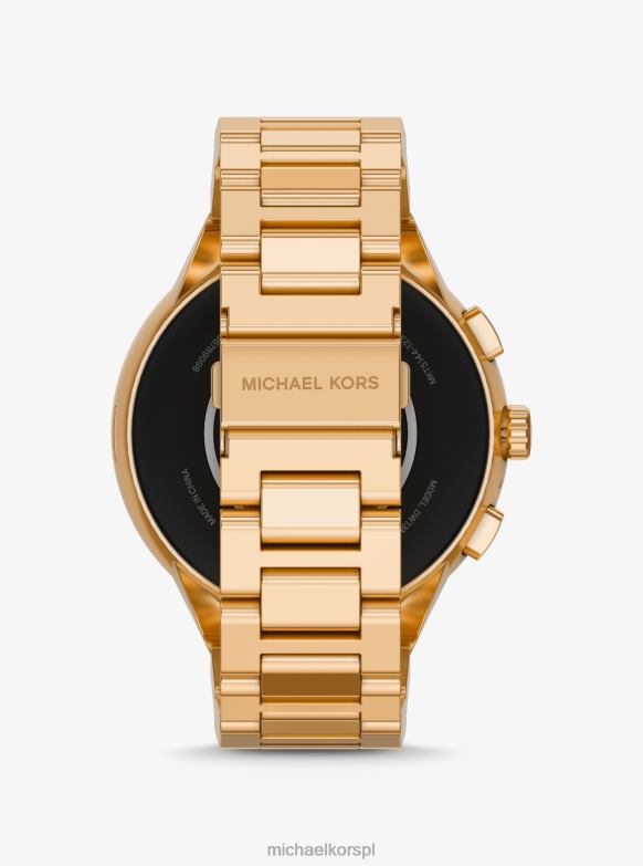 Smartwatch Gen 6 Camille Pave w kolorze złotym kobiety Michael Kors dwutonowy LHN662348 Akcesoria