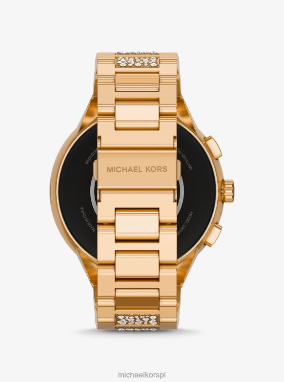 Smartwatch Gen 6 Camille Pave w kolorze złotym kobiety Michael Kors złoto LHN662353 Akcesoria