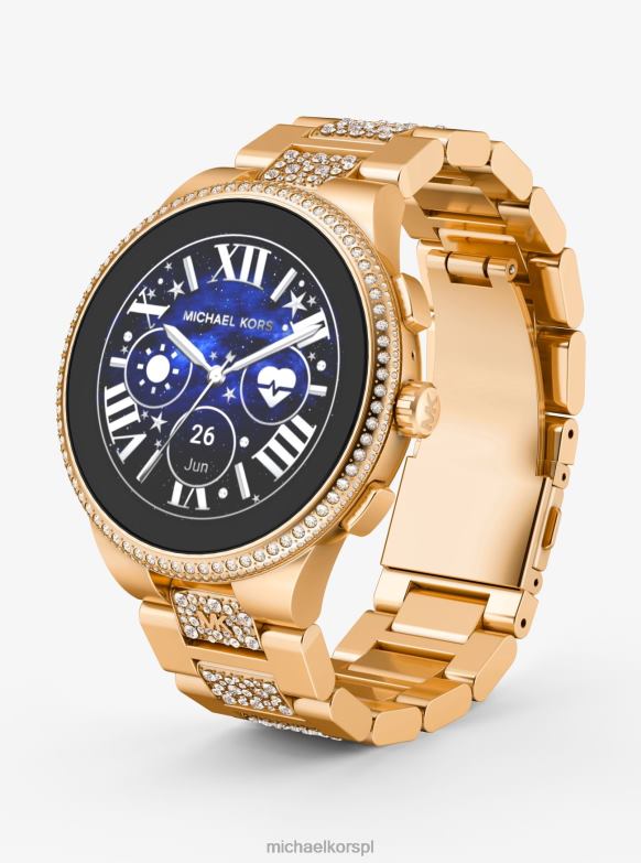 Smartwatch Gen 6 Camille Pave w kolorze złotym kobiety Michael Kors złoto LHN662353 Akcesoria