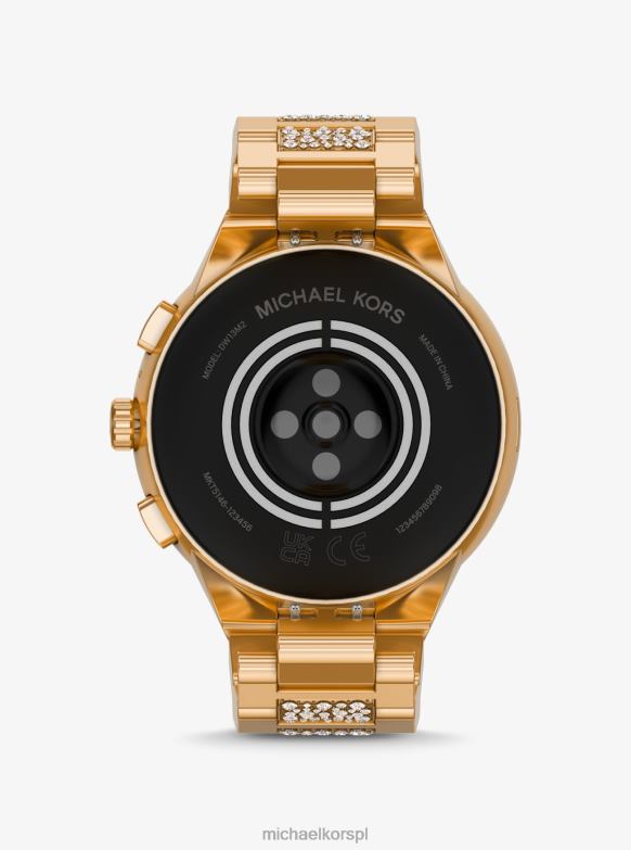 Smartwatch Gen 6 Camille Pave w kolorze złotym kobiety Michael Kors złoto LHN662353 Akcesoria
