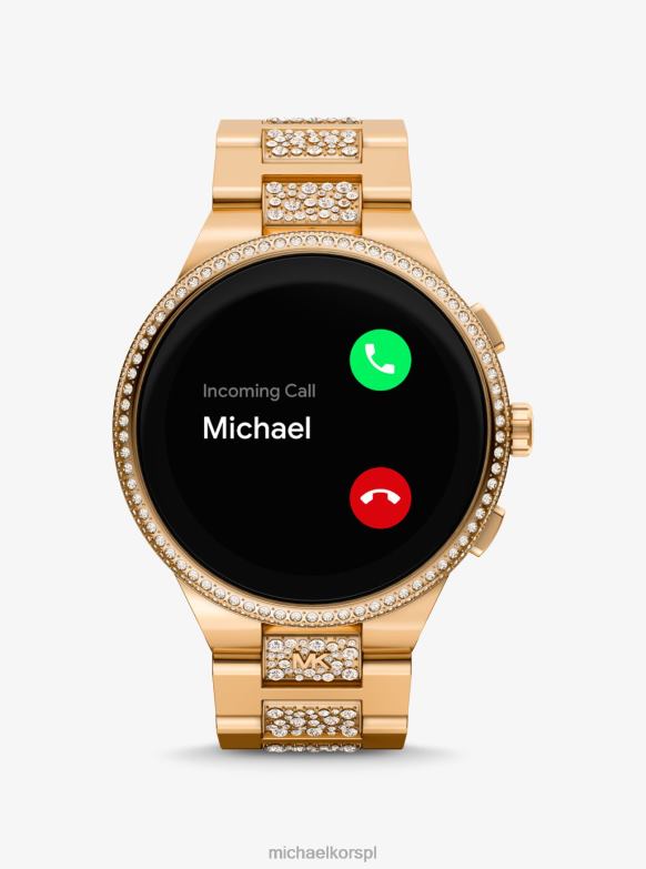 Smartwatch Gen 6 Camille Pave w kolorze złotym kobiety Michael Kors złoto LHN662353 Akcesoria