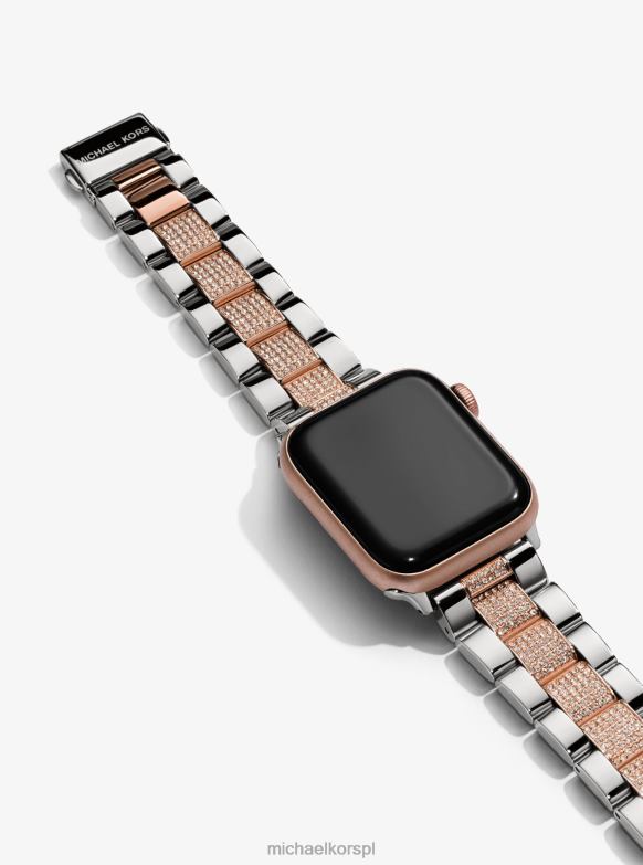 utorować dwukolorowy pasek do zegarka Apple kobiety Michael Kors dwutonowy LHN662359 Akcesoria