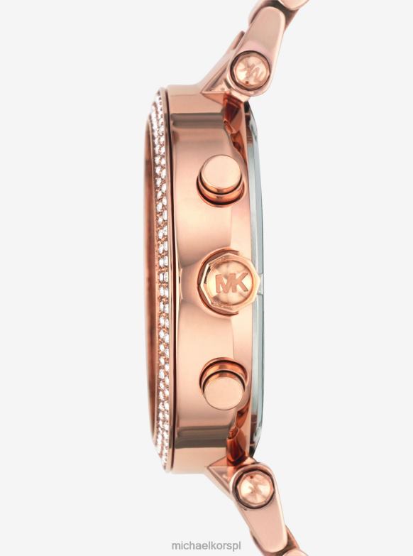 Zegarek Parker w kolorze różowego złota kobiety Michael Kors różowe złoto LHN662384 Akcesoria