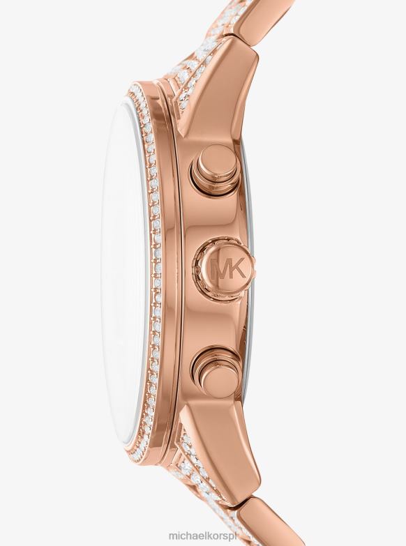 Zegarek Ritz Pave w kolorze różowego złota kobiety Michael Kors różowe złoto LHN662386 Akcesoria