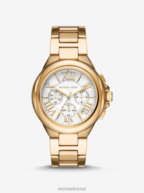 duży zegarek Camille w kolorze złotym kobiety Michael Kors złoto LHN662395 Akcesoria