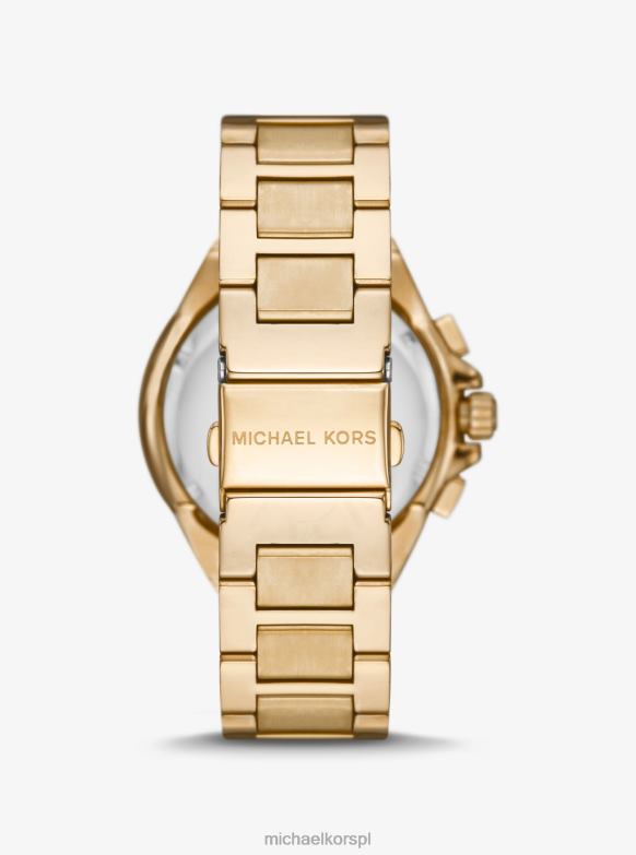 duży zegarek Camille w kolorze złotym kobiety Michael Kors złoto LHN662395 Akcesoria