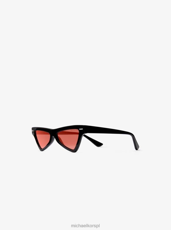 Kolekcja okularów przeciwsłonecznych Maddox dla obu płci Michael Kors czerwony LHN663914 Akcesoria