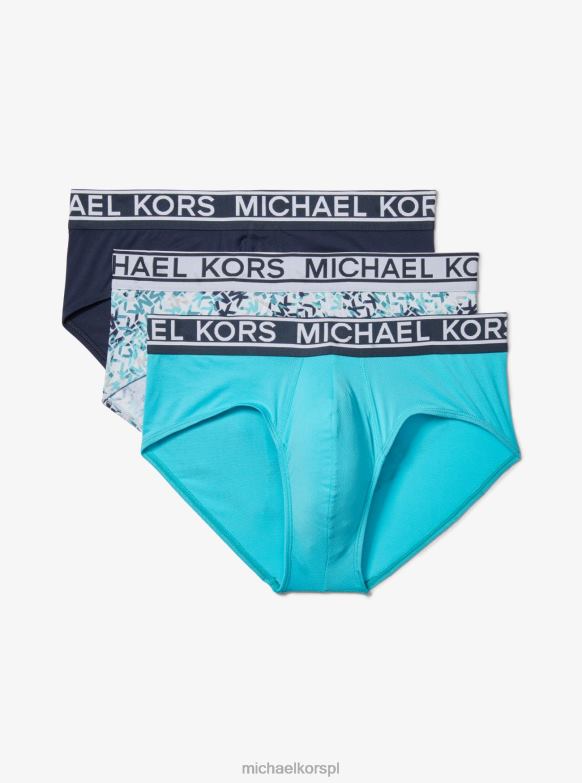 3-pakowe majtki z elastycznego nylonu mężczyźni Michael Kors północ LHN663185 odzież