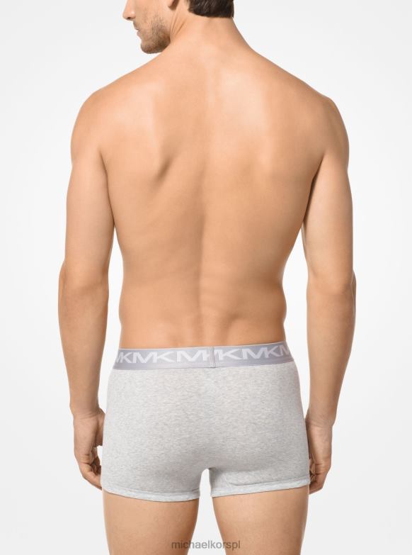 Bawełniany kuferek 3-pak mężczyźni Michael Kors wrzosowy szary LHN663170 odzież