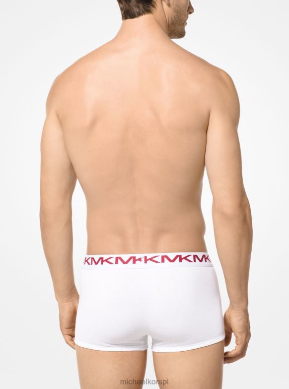 Bawełniany kuferek 3-pak mężczyźni Michael Kors wrzosowy szary LHN663170 odzież