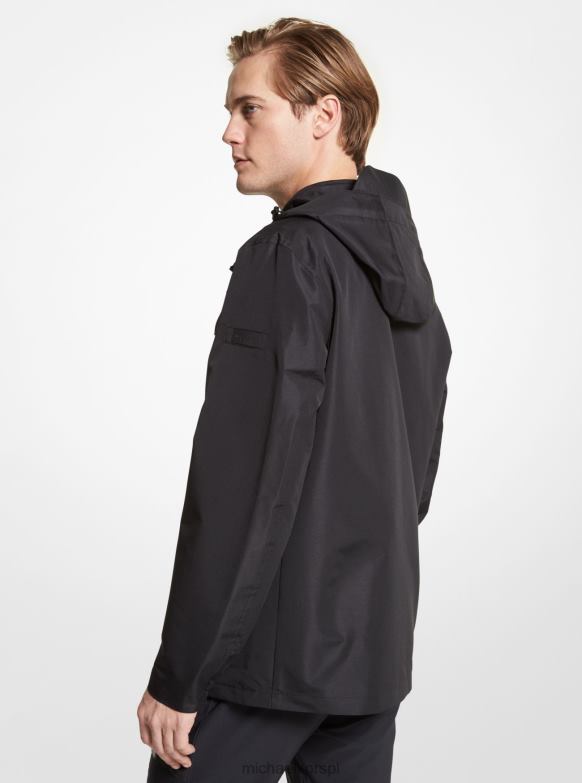 tkana kurtka z Seattle mężczyźni Michael Kors czarny LHN662830 odzież