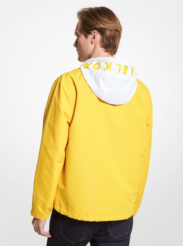 wiatrówka z Durham mężczyźni Michael Kors antyczny żółty LHN662825 odzież